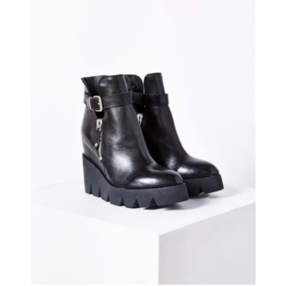 Ash Ricky Platform Wedge Boots